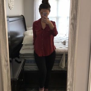 Francescas button up shirt NWOT